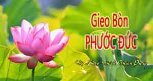 Gieo bòn Phước Đức 1 Gieo bòn Phước Đức