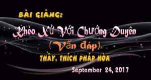Khéo xử với chướng duyên 1 Khéo xử với chướng duyên