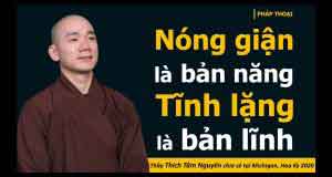 Nóng giận là bản năng, tĩnh lặng là bản lĩnh 1 Nóng giận là bản năng, tĩnh lặng là bản lĩnh