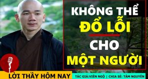 Không thể đổ lỗi cho một người 1 Không thể đổ lỗi cho một người
